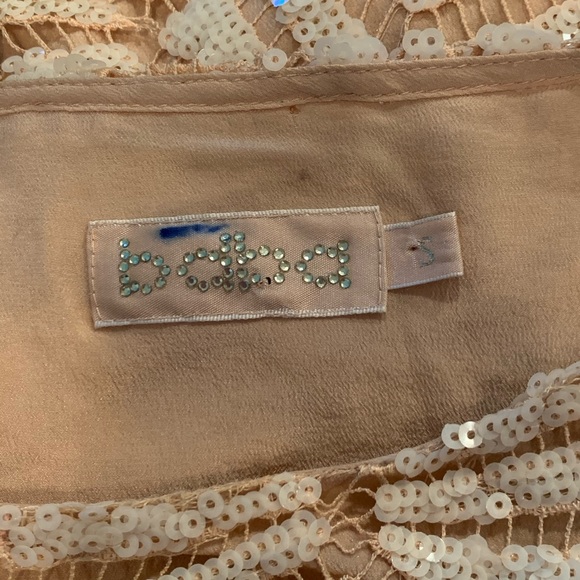 BDBA Silk Sequin Dress in Nude - Picture 5 of 7